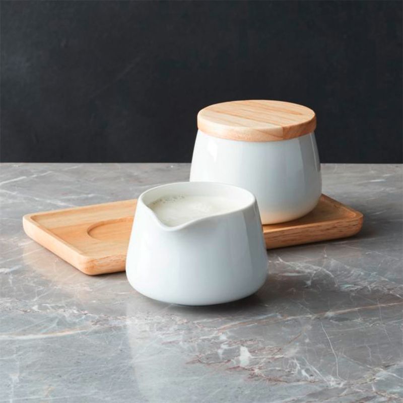 CRATE & BARREL - Set Cremero Y Azucarero Merge Crate & Barrel