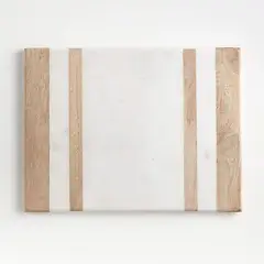 CRATE & BARREL - Tabla Madera Marmol