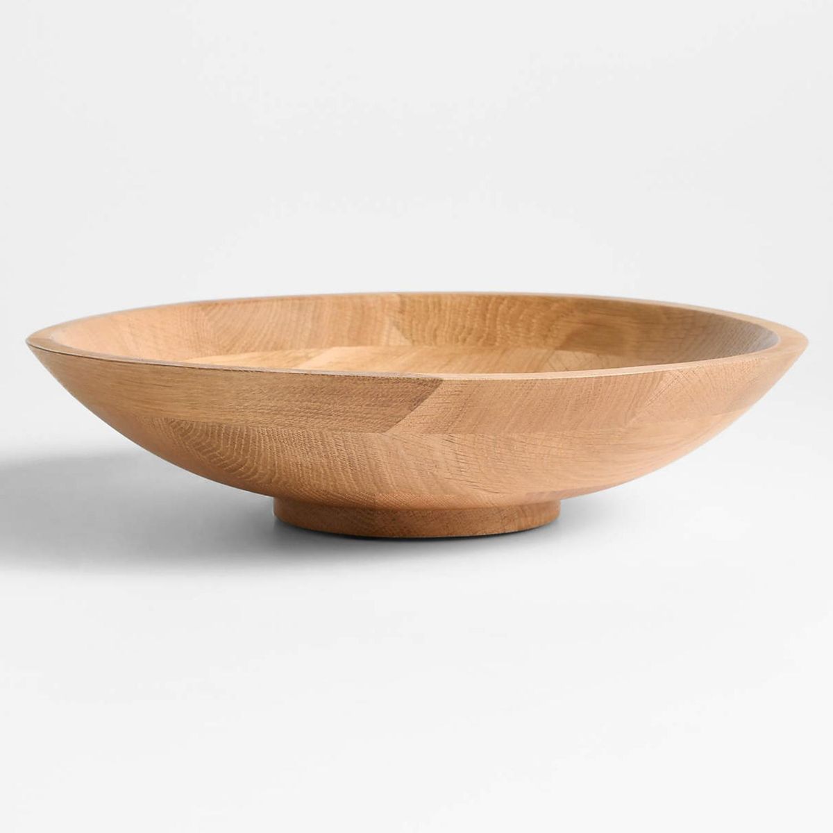 CRATE & BARREL - Ensaladera Madeira roble 30cm