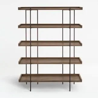 CRATE & BARREL - Estante Beckett 5 Alturas