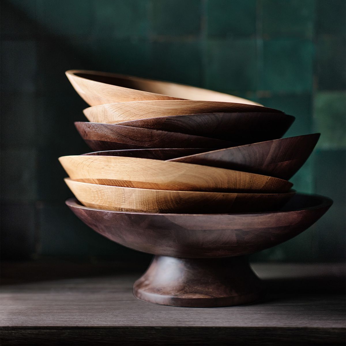 CRATE & BARREL - Bowl Ensalada Madeira 43Cm Crate & Barrel