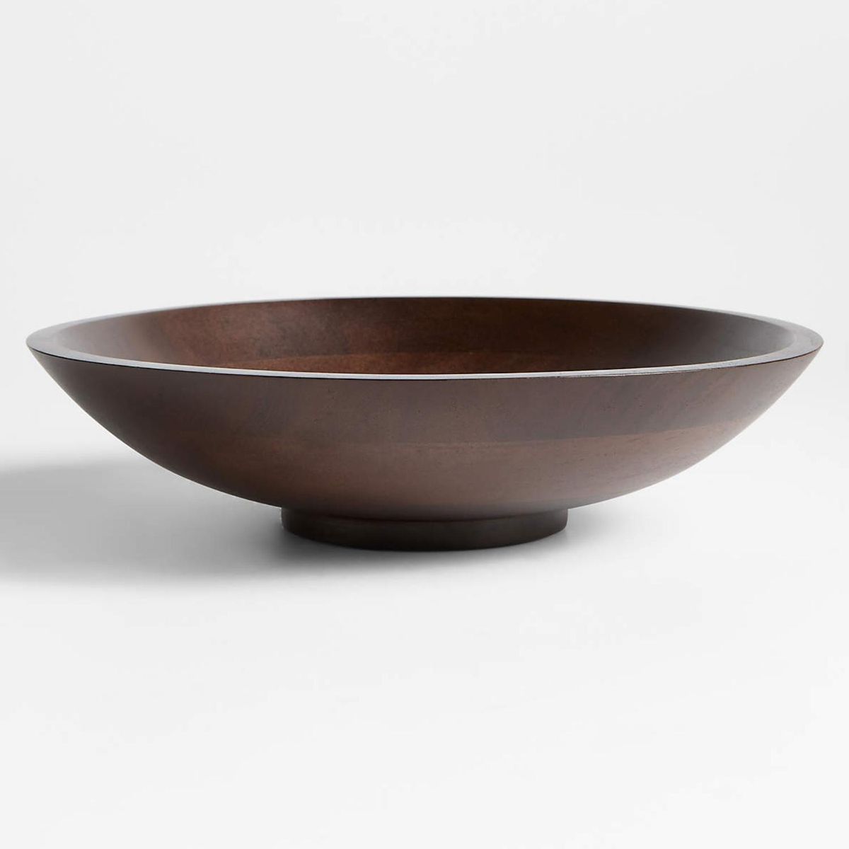 CRATE & BARREL - Ensaladera Madeira 30 cm Acacia Nogal