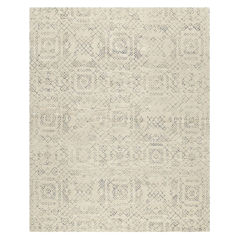 CRATE & BARREL - Alfombra Azulejo Lana Crate & Barrel