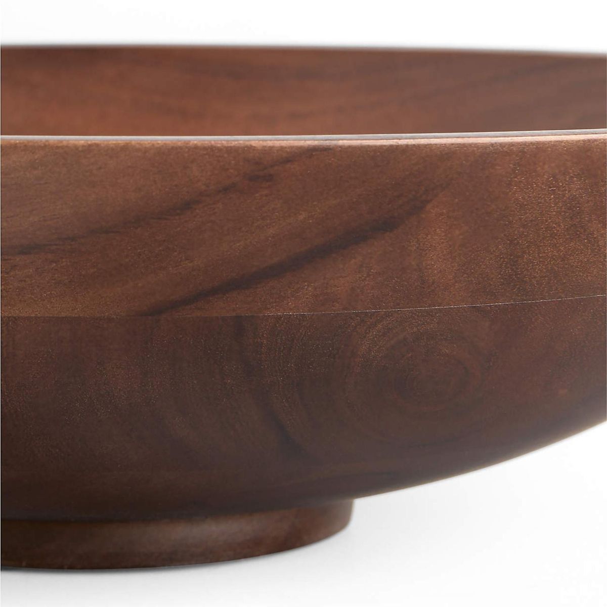 CRATE & BARREL - Ensaladera Madeira acacia 35cm