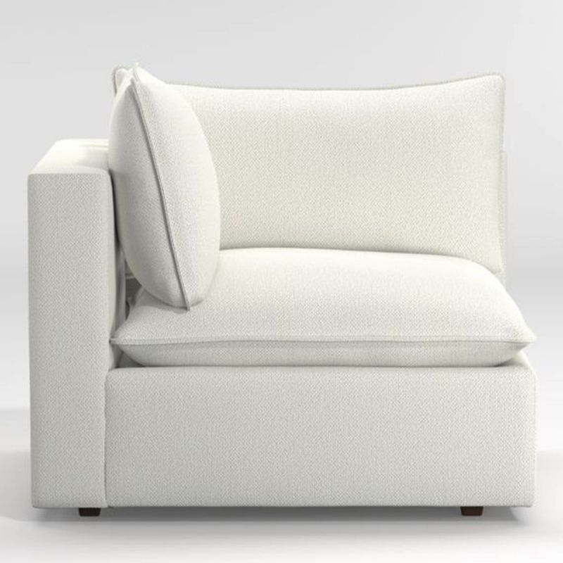 CRATE & BARREL - Sillón Lotus esquina