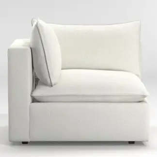 CRATE & BARREL - No Vendible - Sillón Lotus esquina