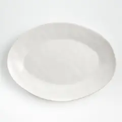 CRATE & BARREL - Fuente Ovalada Marin Blanco Grande