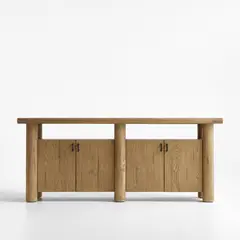 CRATE & BARREL - Consola Breckenridge 198 Cm