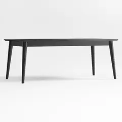 CRATE & BARREL - Mesa Comedor Tate Mid Century Extendible 198-290Cm