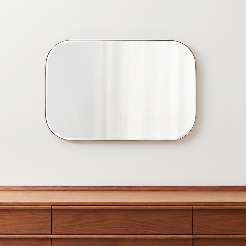 CRATE & BARREL - Espejo De Pared Edge Rectangular Crate & Barrel