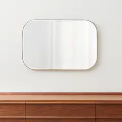 CRATE & BARREL - Espejo De Pared Edge Rectangular