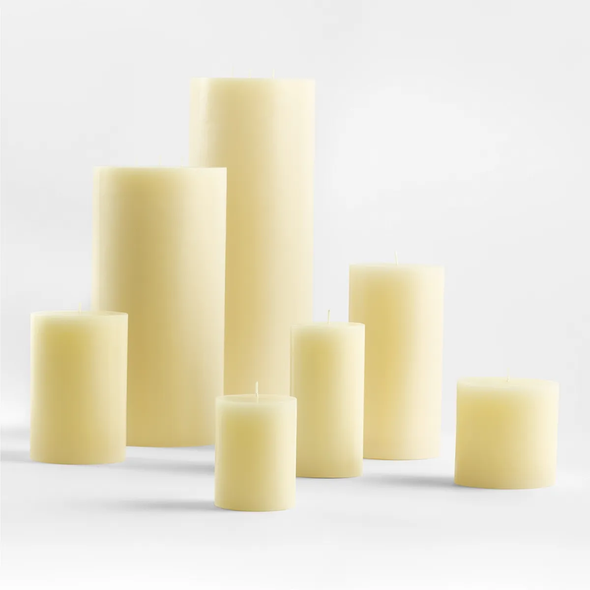 CRATE & BARREL - Vela Pilar Ivory Crate&Barrel