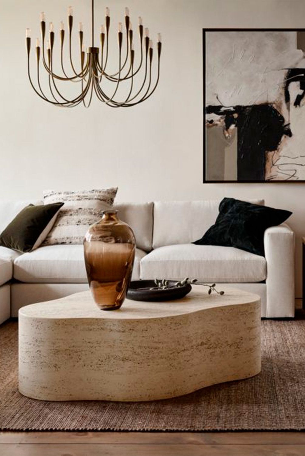 CRATE & BARREL - Mesa Lateral Virage Roble Crate & Barrel