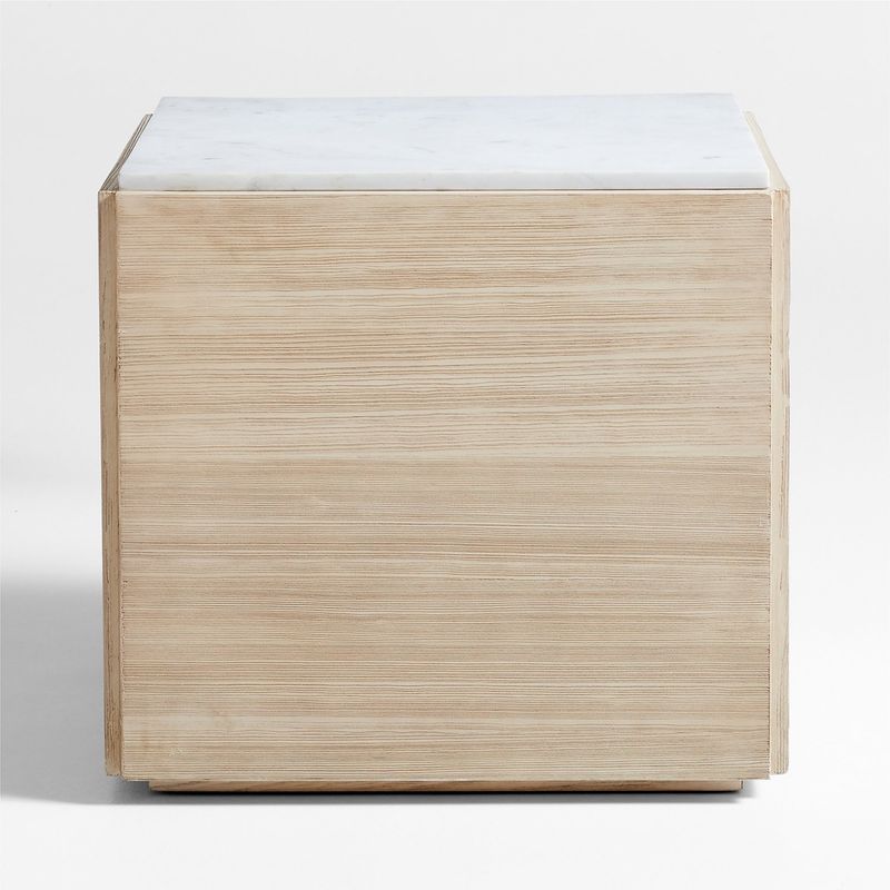 CRATE & BARREL - Mesa Lateral Troupe 60Cm Crate & Barrel
