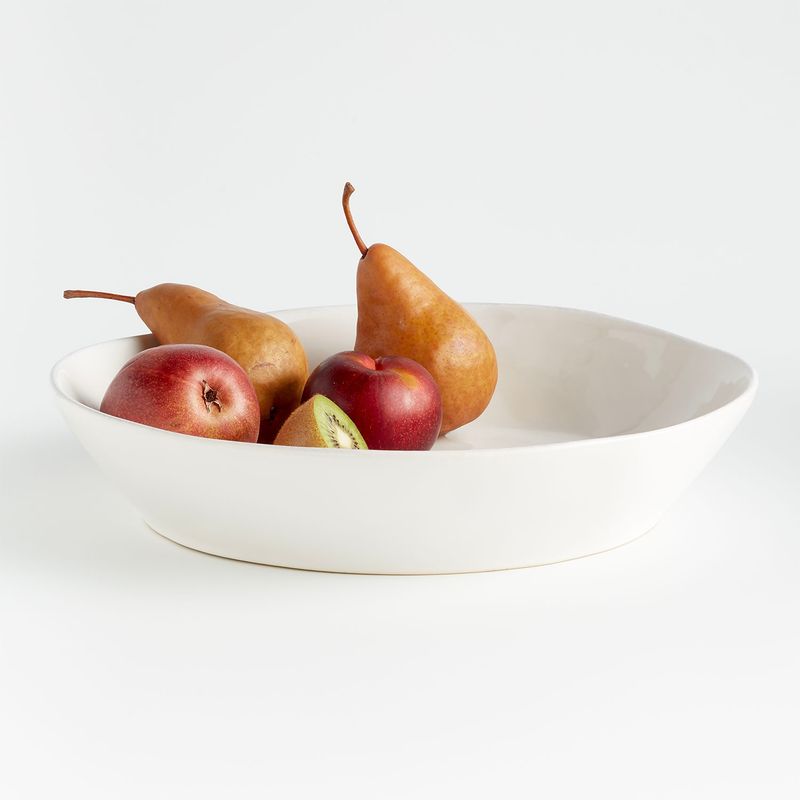 CRATE & BARREL - Centro De Mesa Marin Blanco Crate & Barrel