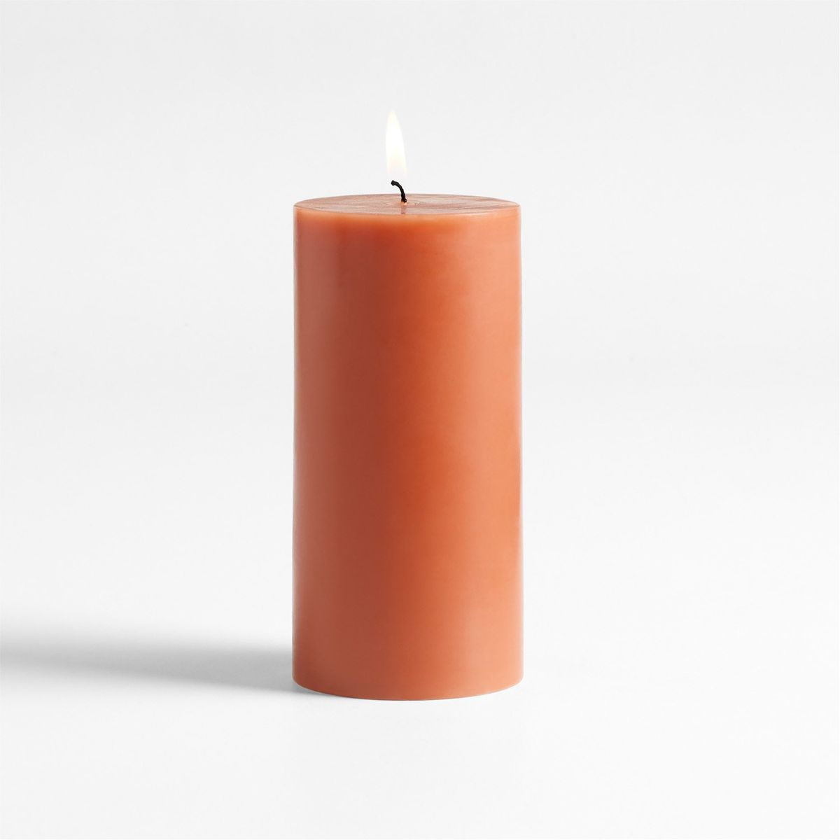 CRATE & BARREL - Vela Pillar Calabaza Crate & Barrel