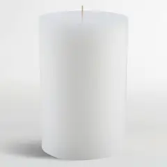 CRATE & BARREL - Vela Pilar Blanca Crate&Barrel