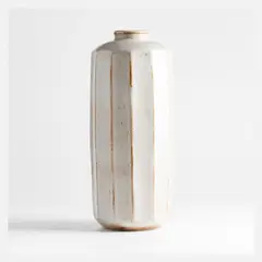 CRATE & BARREL - Jarron Nikko botella ceramica 43cm