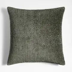CRATE & BARREL - Funda Cojín Sashiko 50x50Cm Burn