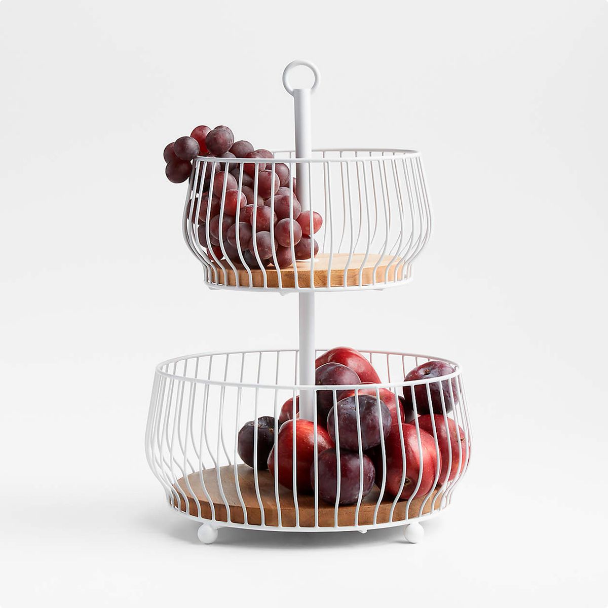 CRATE & BARREL - Frutero Cora 2 Niveles Crate & Barrel