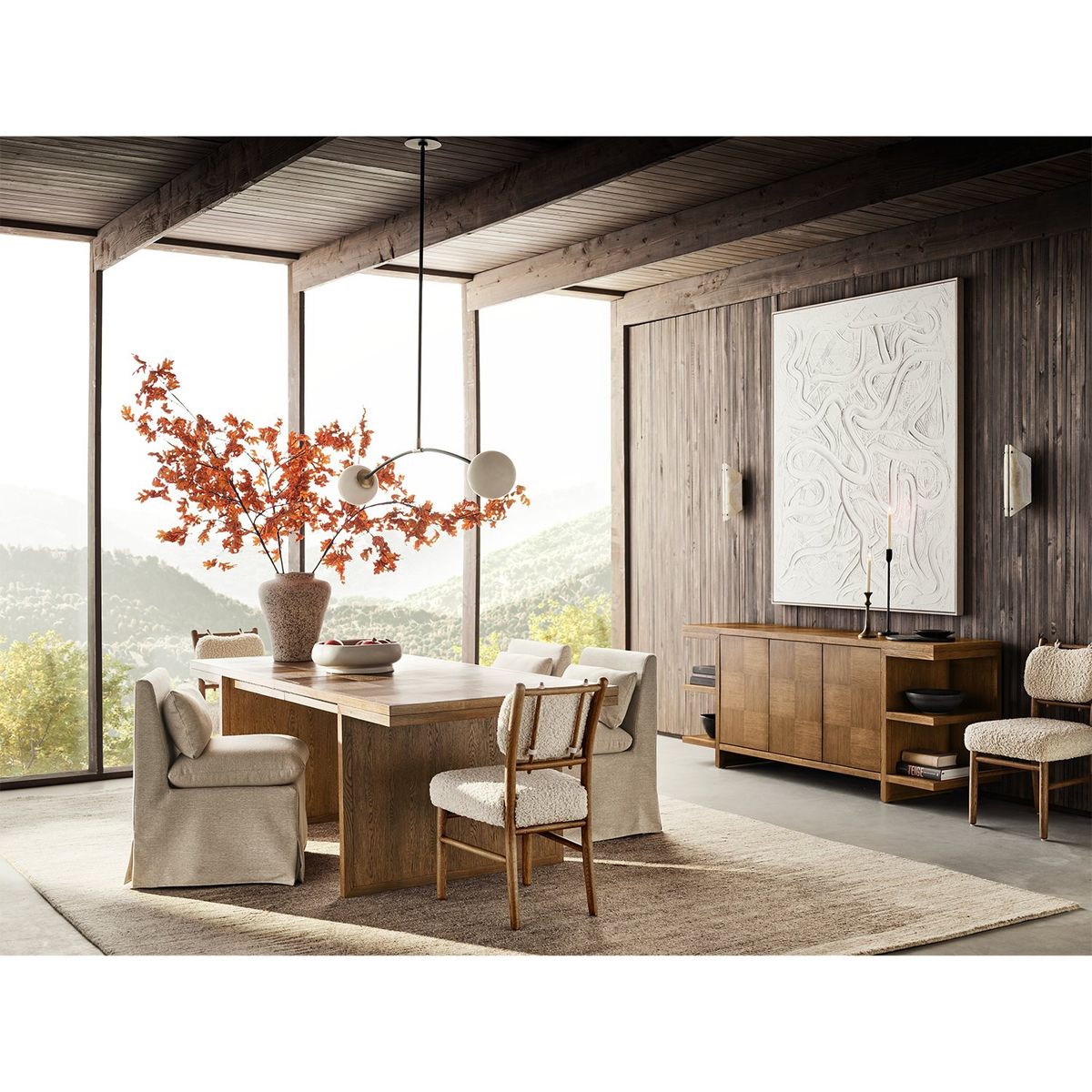 CRATE & BARREL - Silla De Comedor Pierre Side Crate & Barrel