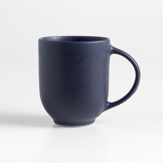 CRATE & BARREL - Mug Craft Indigo Crate & Barrel