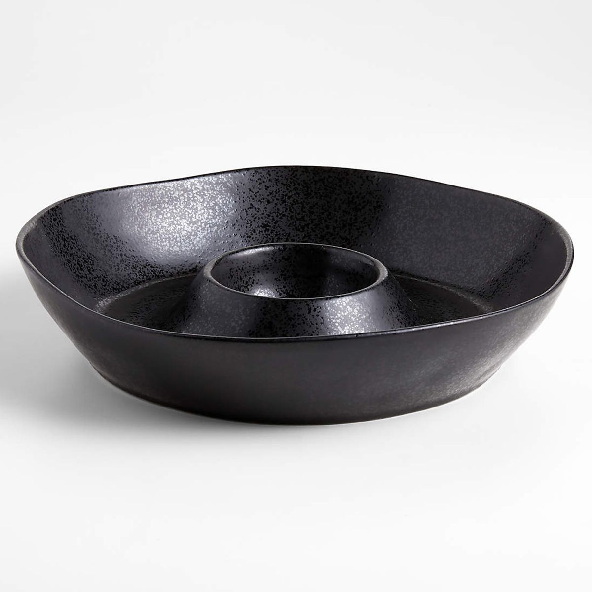 CRATE & BARREL - Fuente Aperitivo Marin Negro Crate & Barrel