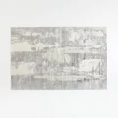 CRATE & BARREL - Alfombra Tottori Gris
