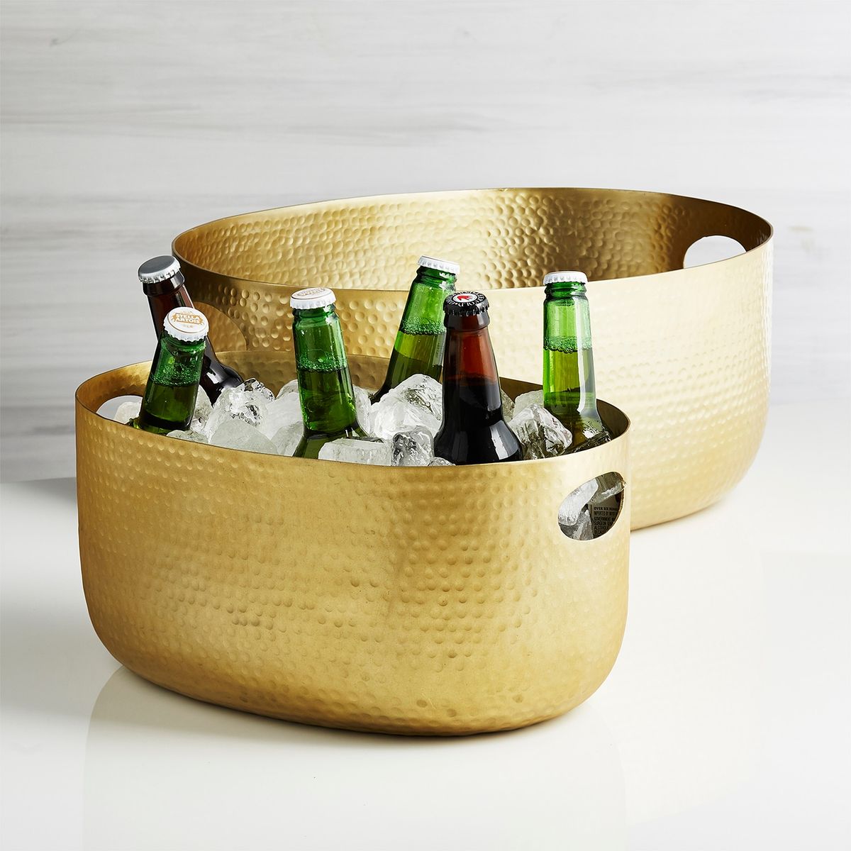 CRATE & BARREL - Cubeta Bash 50x36x23 cm Crate and Barrel