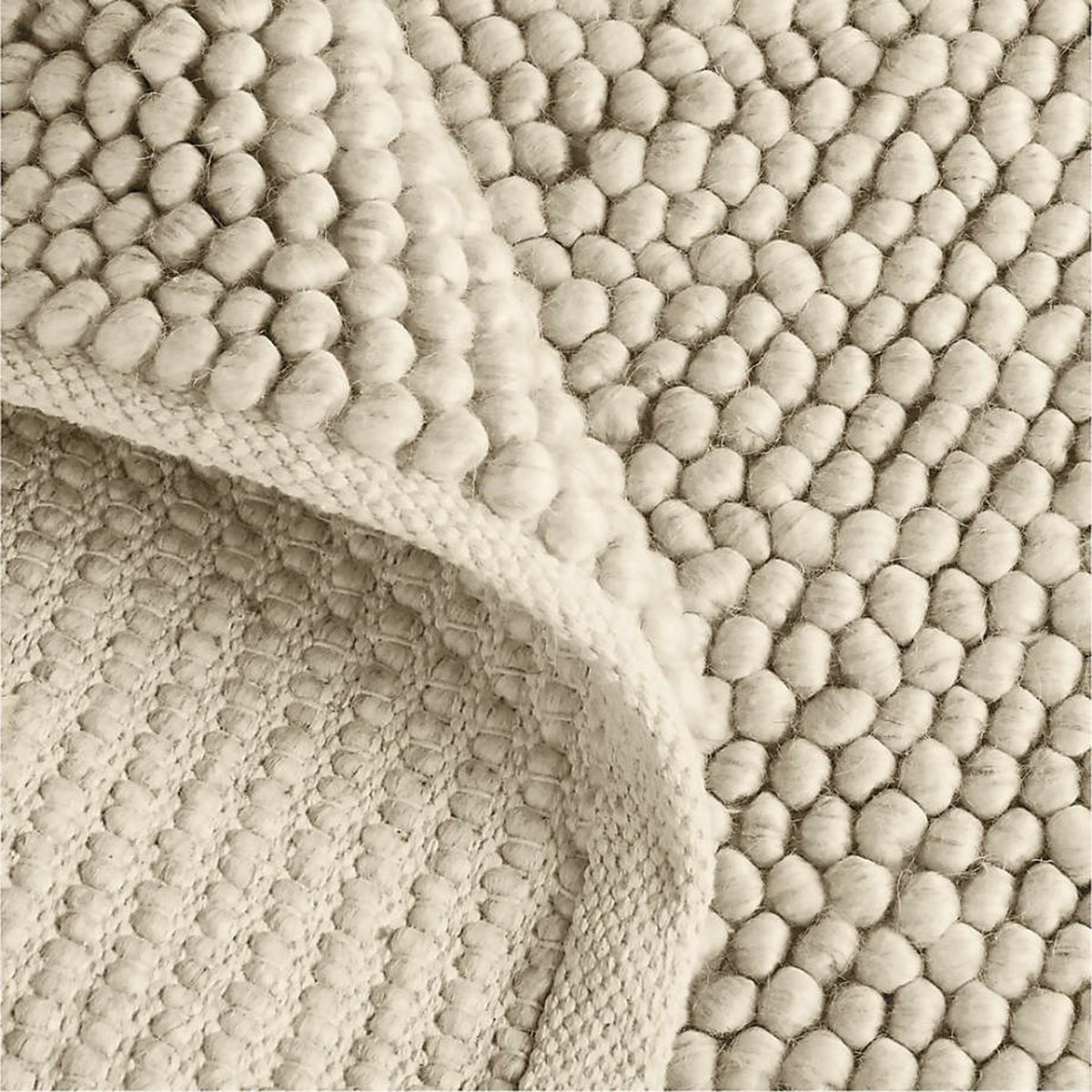 CRATE & BARREL - Alfombra Orly Beige Crate & Barrel