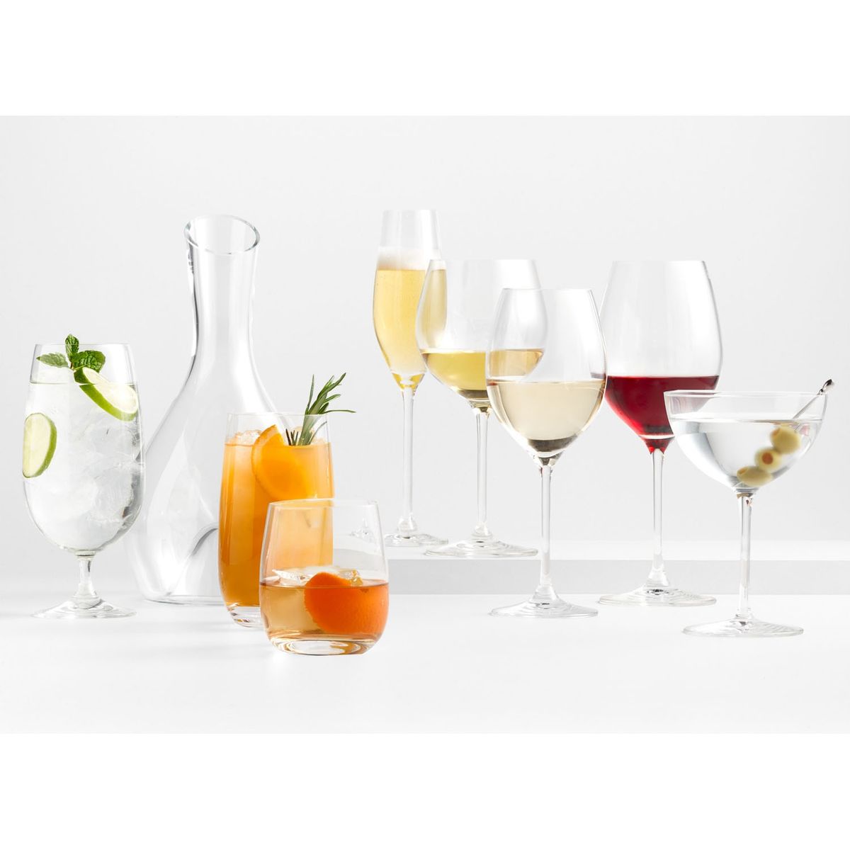 CRATE & BARREL - Vaso Alto Marin Crate & Barrel