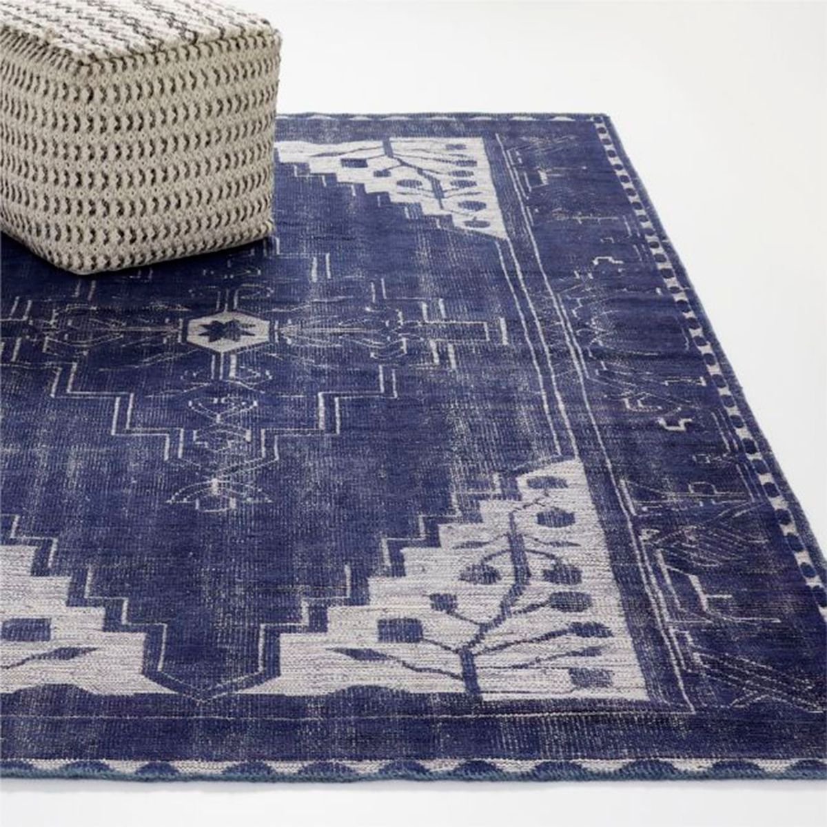 CRATE & BARREL - Alfombra Anice Lana Crate & Barrel