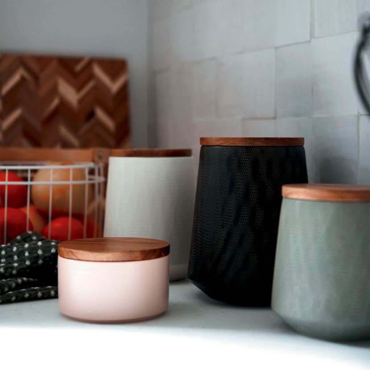 CRATE & BARREL - Contenedor Ethan Crate & Barrel