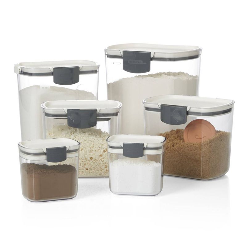 CRATE & BARREL - Set 6 contenedores Keeper