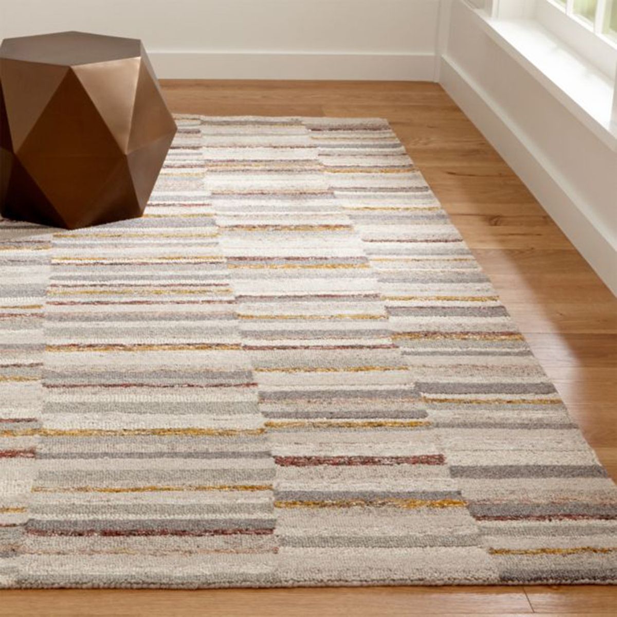 CRATE & BARREL - Alfombra Ceres Lana Crate & Barrel