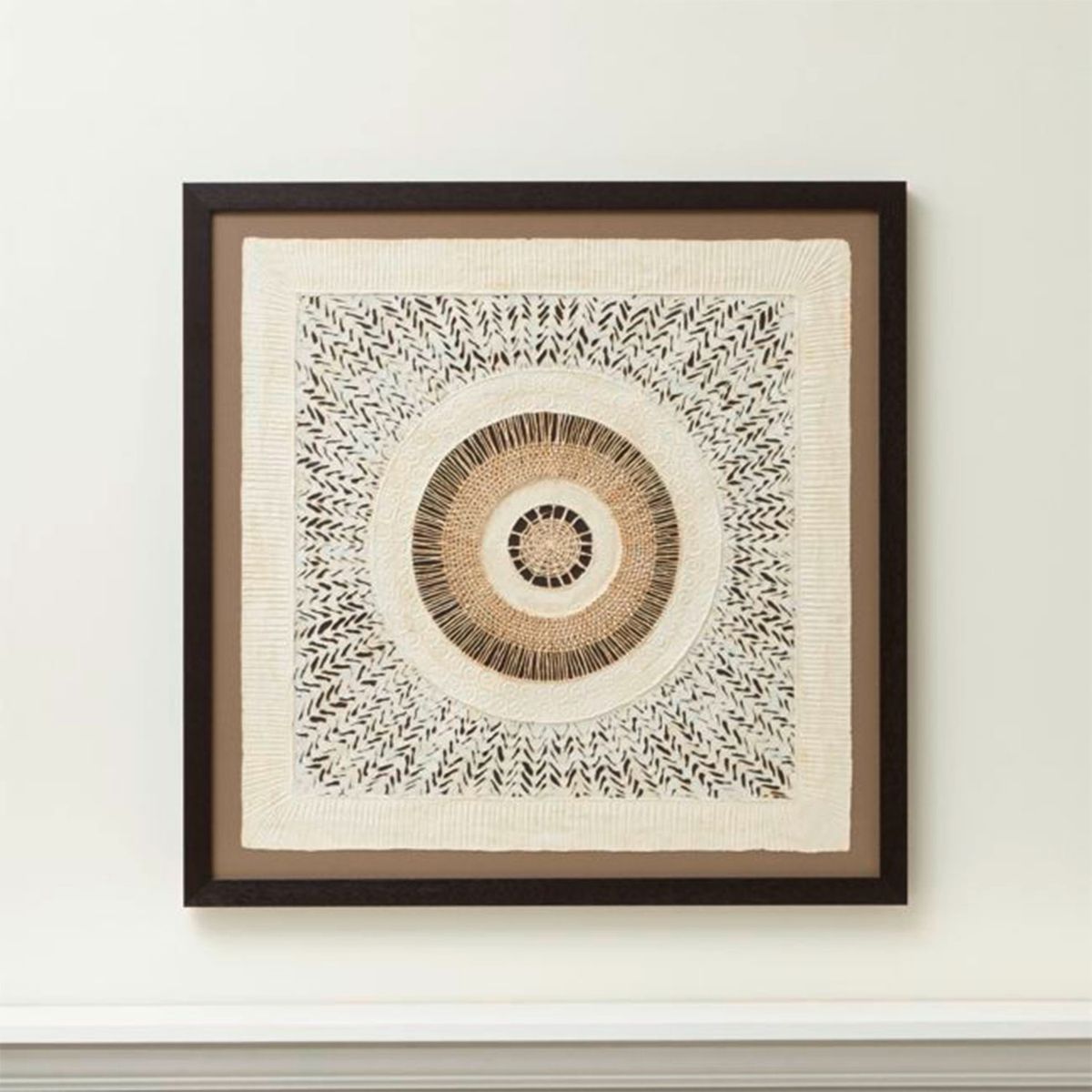 CRATE & BARREL - Adorno de Pared Circulo de Papel Crate & Barrel