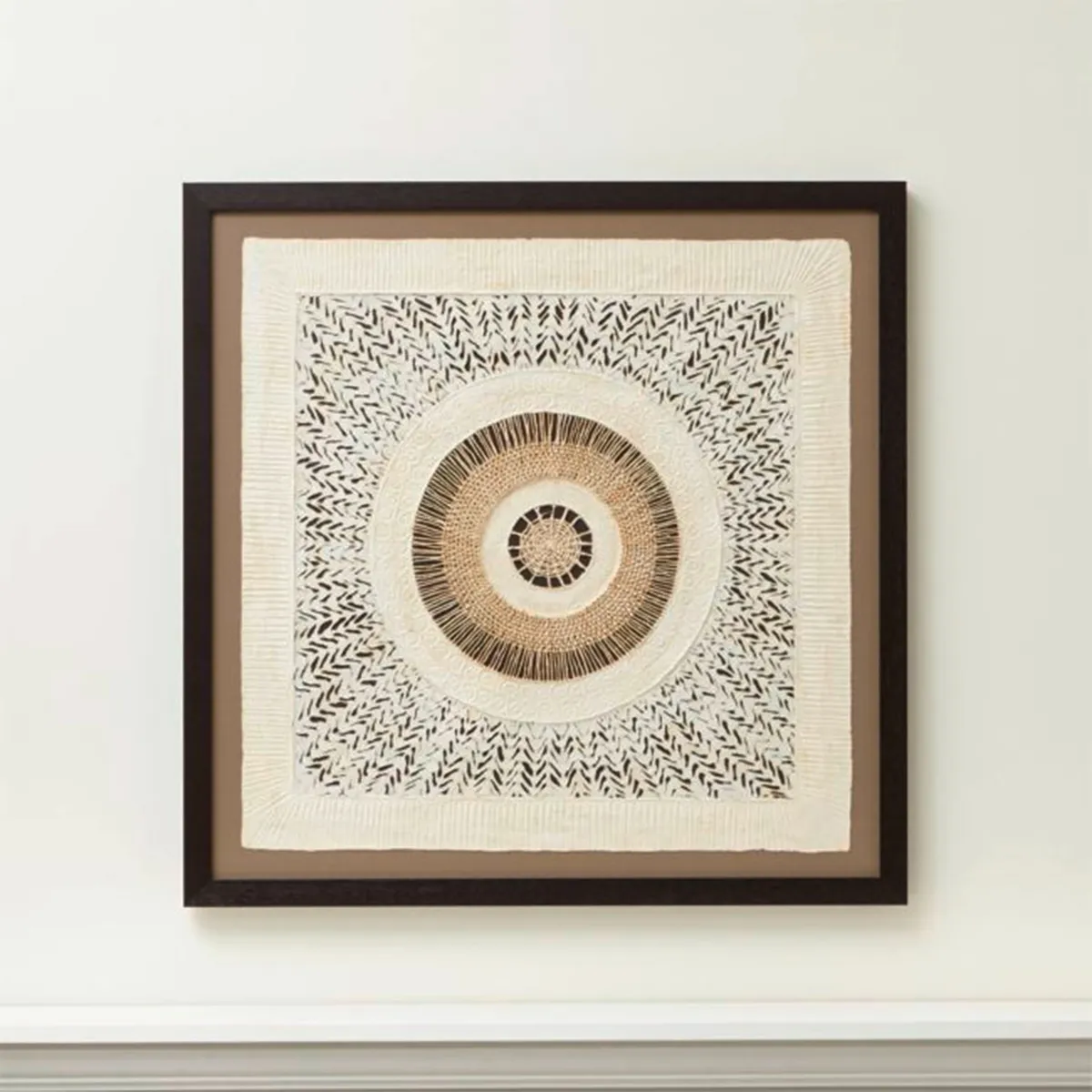 CRATE & BARREL - Adorno de Pared Circulo de Papel Crate & Barrel