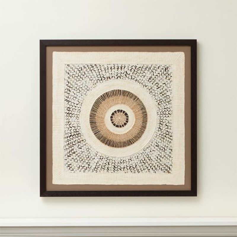 CRATE & BARREL - Adorno de Pared Circulo de Papel Crate & Barrel