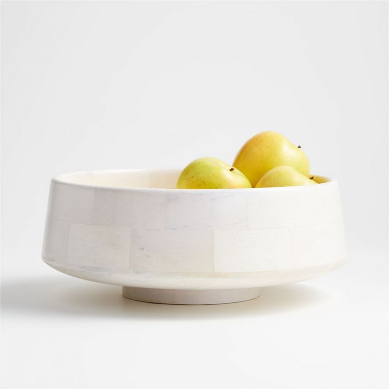 CRATE & BARREL - Bowl Centro De Mesa Madera Katin Crate & Barrel
