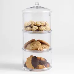 CRATE & BARREL - Galletero 3 Niveles 37Cm