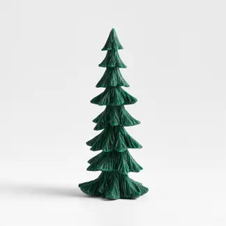 CRATE & BARREL - Vela Pino Navidad 25 Cm