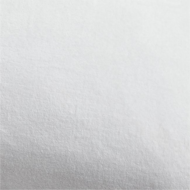 CRATE & BARREL - Funda De Cojín Velvet Gris Crate & Barrel