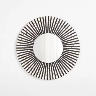 CRATE & BARREL - Espejo Cash Redondo 76 Cm