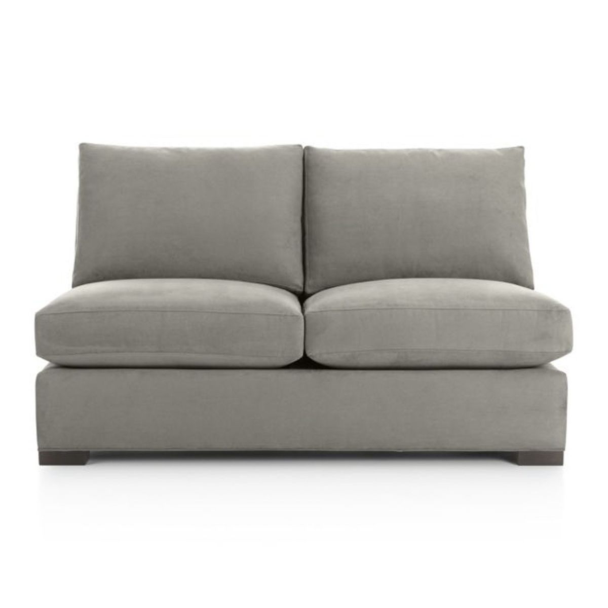 CRATE & BARREL - Sofá 2 Cuerpos Axis Loveseat Crate & Barrel