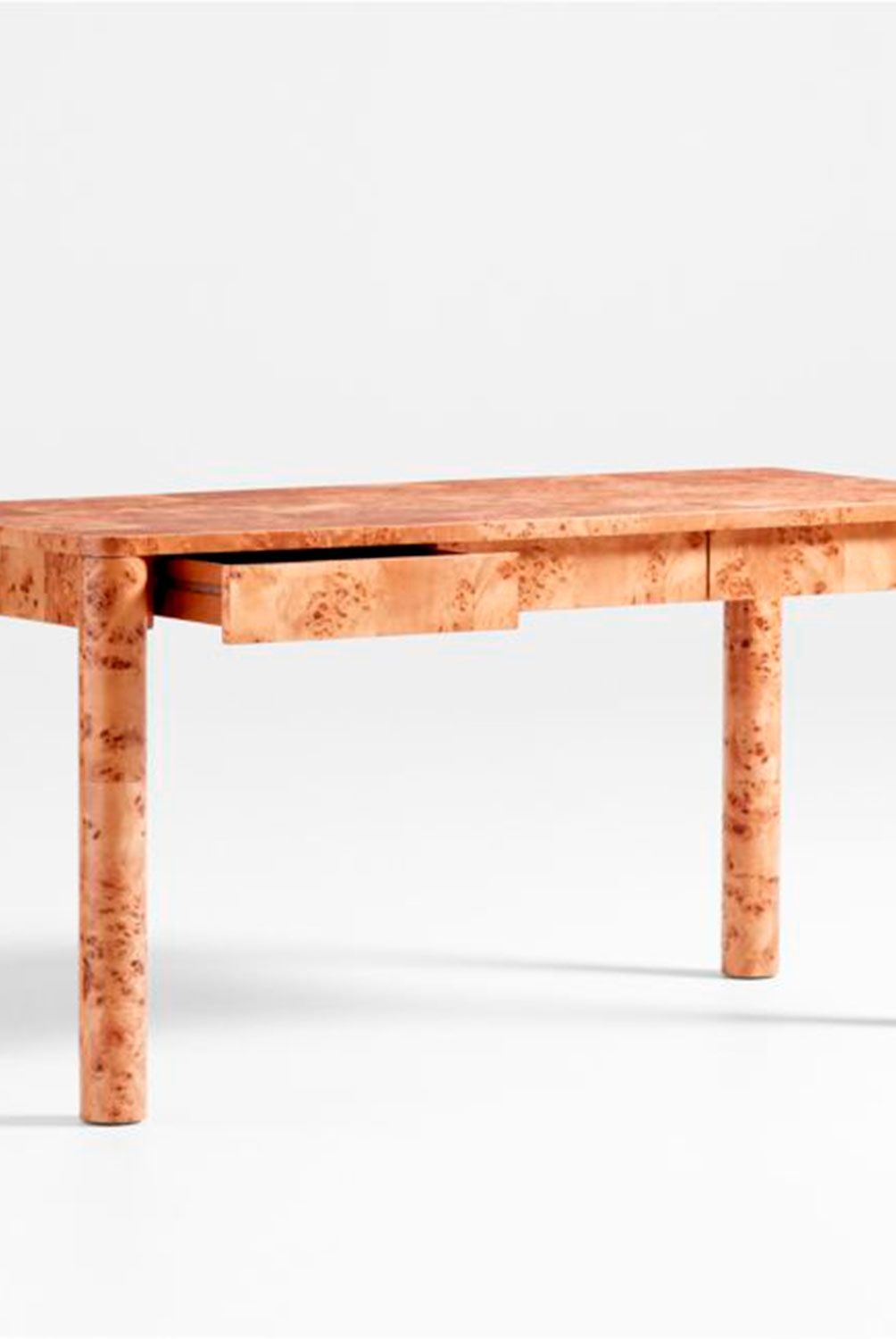 CRATE & BARREL - Escritorio Emerson Mappa Burl Crate & Barrel