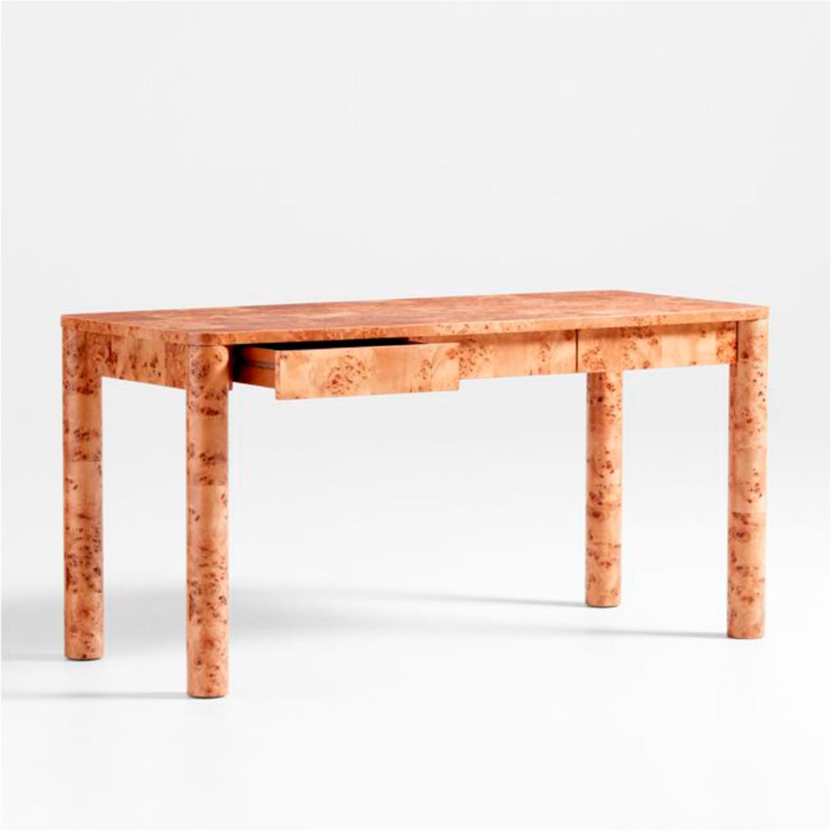 CRATE & BARREL - Escritorio Emerson Mappa Burl Crate & Barrel