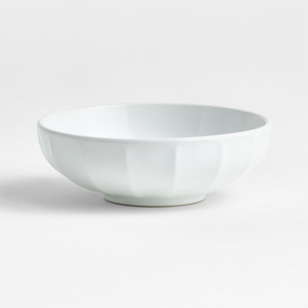 CRATE & BARREL - Bowl Bajo Café Blanco Crate & Barrel