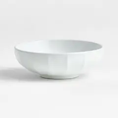CRATE & BARREL - Bowl Bajo Café Blanco