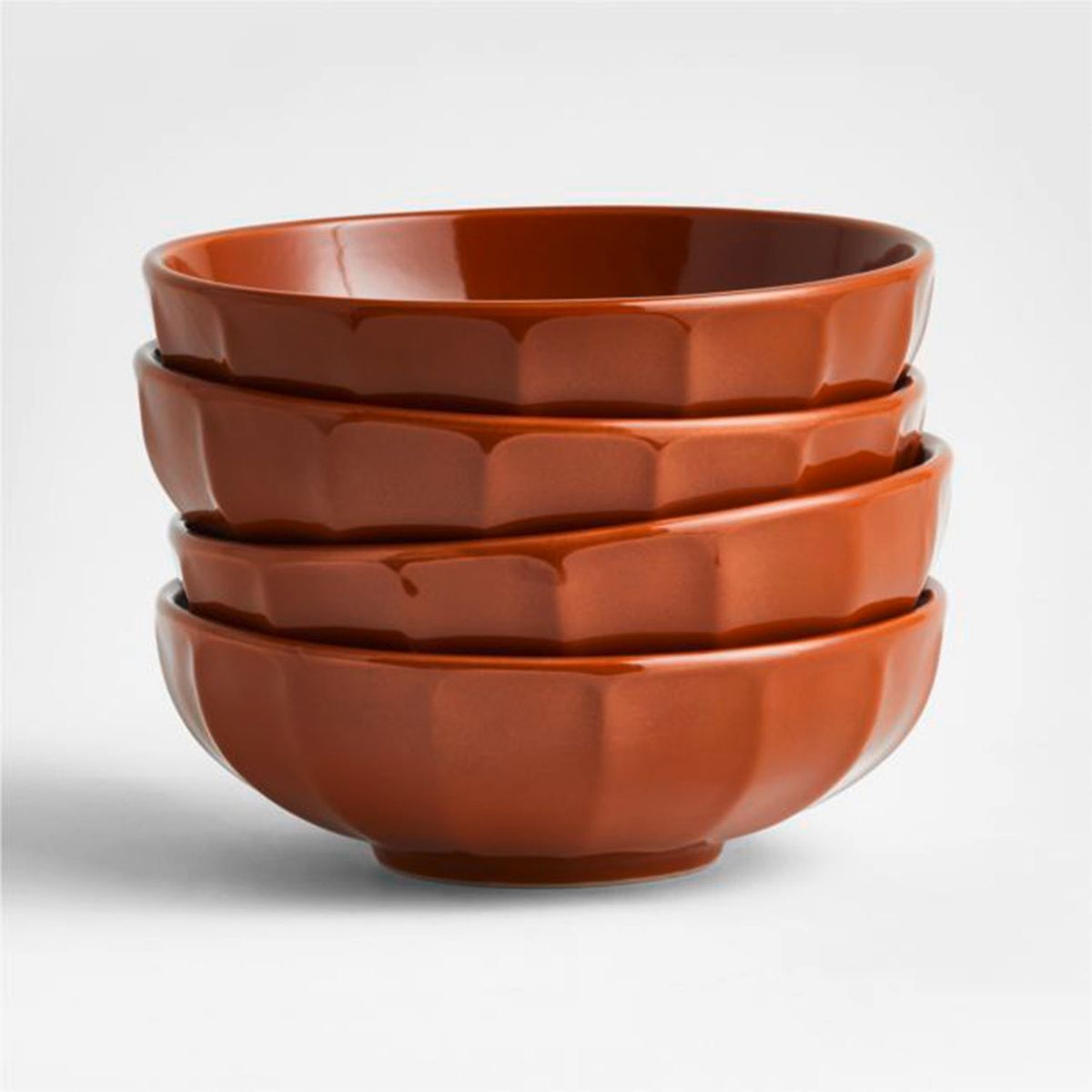 CRATE & BARREL - Bowl Bajo Café Naranjo Crate & Barrel