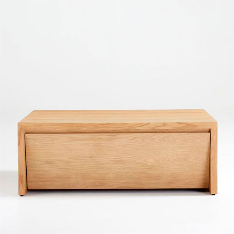 CRATE & BARREL - Mesa De Centro Vander Natural Lf Crate & Barrel